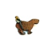 Wonderfully Whimsical sweet Capybara and Bird Brooch EllyMental 