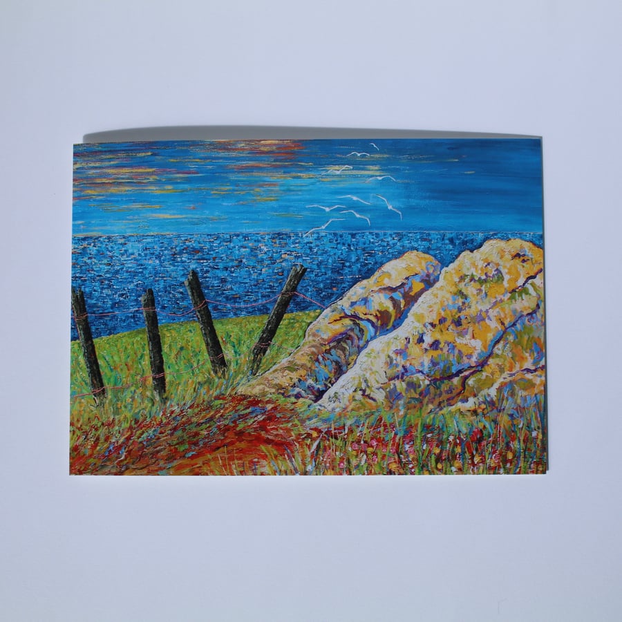 Sea View Art Card Sea View Art Card