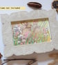 Two Little Rabbits, a small original drawing, animal artwork, wall art - Image 8