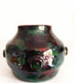 Pottery hand made turquiose bud vase, Small ceramic turquoise green bud vase - Image 2