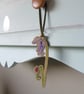 Bluebell and Ladybird Wooden Hanging Decoration - Image 8