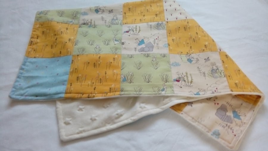 Peter Rabbit Handmade Patchwork Blanket