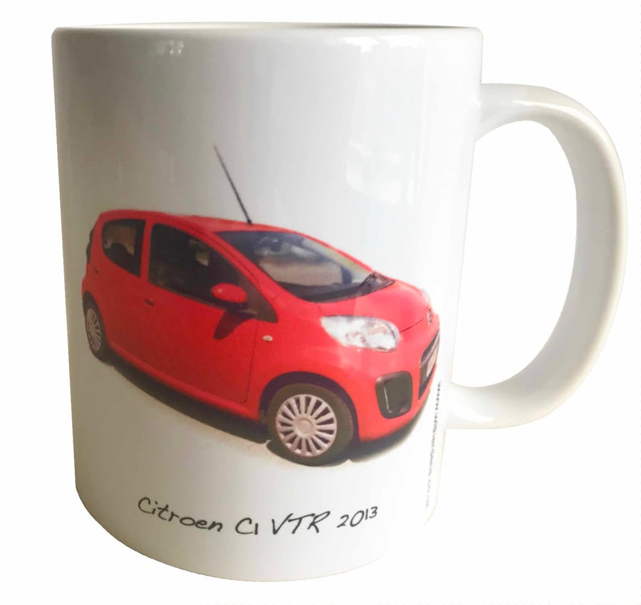Citroen C1 2013 - 11oz Ceramic Mug for the Enthusiast