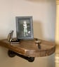 Bedside Table, Handmade Small Table, Wall hung Table, Shelf, Reclaimed Antique E - Image 3