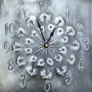 Pewter Dandelion Clock