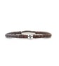 Leather Hand Stamped Semicolon Bracelet – Gift Boxed - Free Delivery - Image 3