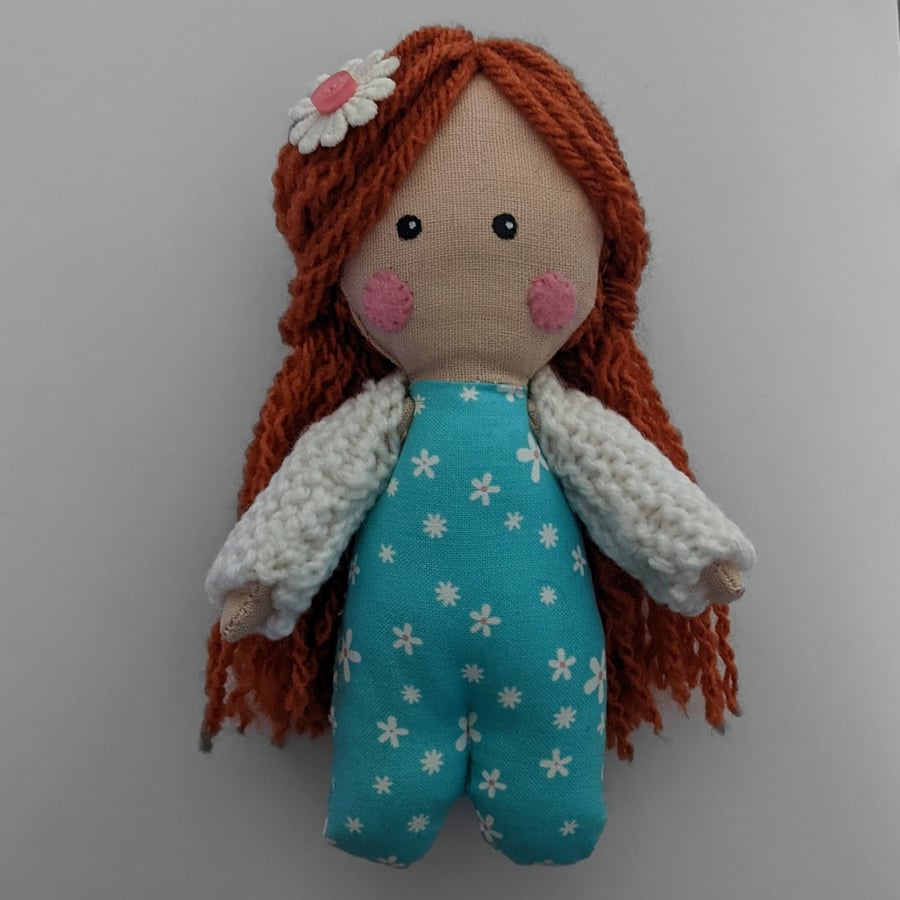 Handmade Fabric Doll