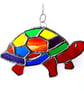 Tortoise Suncatcher Stained Glass Handmade Rainbow 039 Turtle  - Image 3
