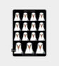 Funny Vinyl Sticker Sheet For Adults - Grumpy Seagull