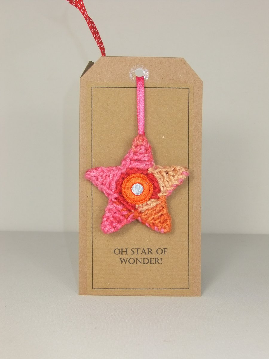 Oh Star of Wonder! (Pinks & Oranges)