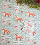 Folk Forest Animals Christmas Wrapping Paper & Tags Pack - Image 7