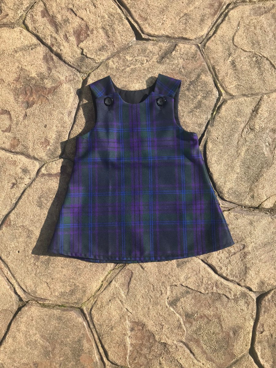 Spirit of Scotland Tartan Pinafore Dress