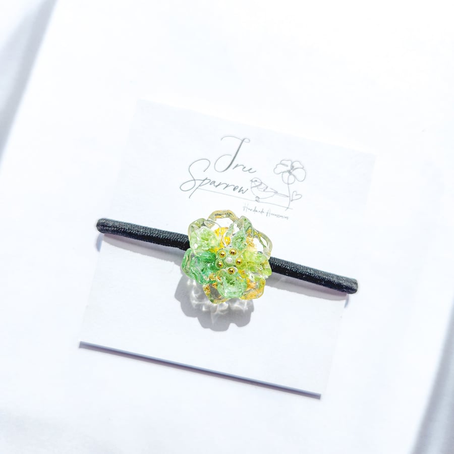 Real Dried Flower Hair tie