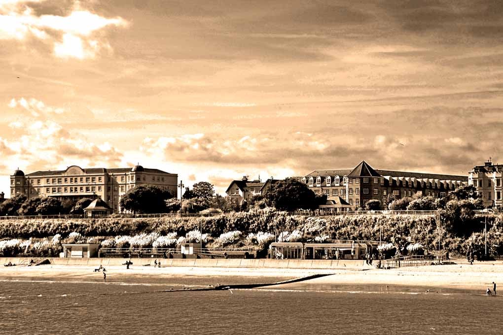 Clacton On Sea Beach Essex England UK Photograph Print