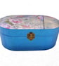 Rose Script: Decorated Wooden Trinket Keepsake Box 24cm - Image 2
