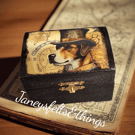 Rustic steampunk trinket box