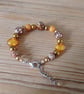 Handmade beaded bracelet. - Image 2
