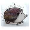 Hedgehog Suncatcher Stained Glass Handmade Right 063 or 064