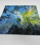 "Luminous Reflections" Original Handmade Acrylic Painting Abstract Wall Art  - Image 3