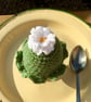 SALE - Spring Flower Egg Cosy, Ruffle Edge Crochet Flower Egg Cozy - Image 4