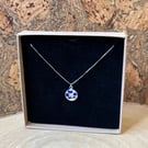 Handmade Unique Necklace,  Eco Friendly Gifts, Delicate Sterling Silver Chain.