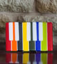 Multi-coloured Fused Glass Keyboard Plaque - 9291 - Image 1