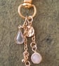 Handmade Goldstone Bag Charm