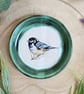 Coal Tit Hand Thrown Ceramic Dish