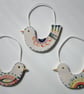Ceramic folksy bird - Image 4