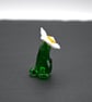 lampwork glass flower head figure - Image 2