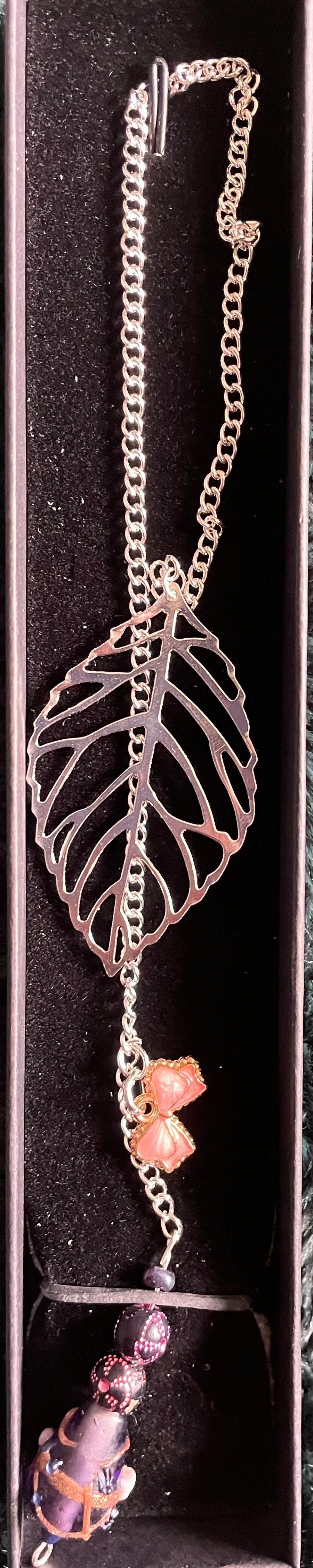 Silver Leaf Bookmark