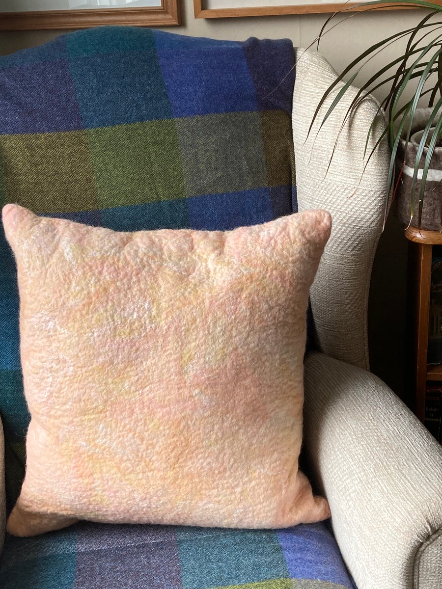 Handmade Felt Cushion 