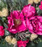 Crochet Pink Peony Wreath Front Door UK - Handmade Spring Summer Wreath 41cm - Image 7