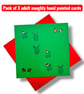 Pack of 3 adult Christmas cards, rude sweary cheeky naughty, hand painted  - Image 4