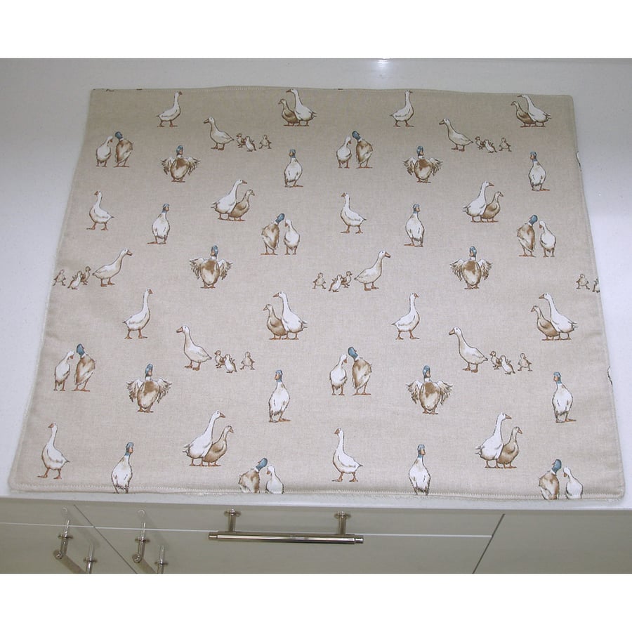 Induction Hob Cover Ducks Ceramic Top Mat Kitchen Surface Saver Ducklings