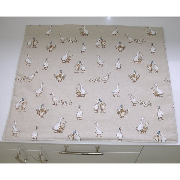 Induction Hob Cover Ducks Ceramic Top Mat Kitchen Surface Saver Ducklings