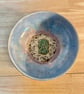 Handmade Ceramic Dish: Green Lady Altar Bowl