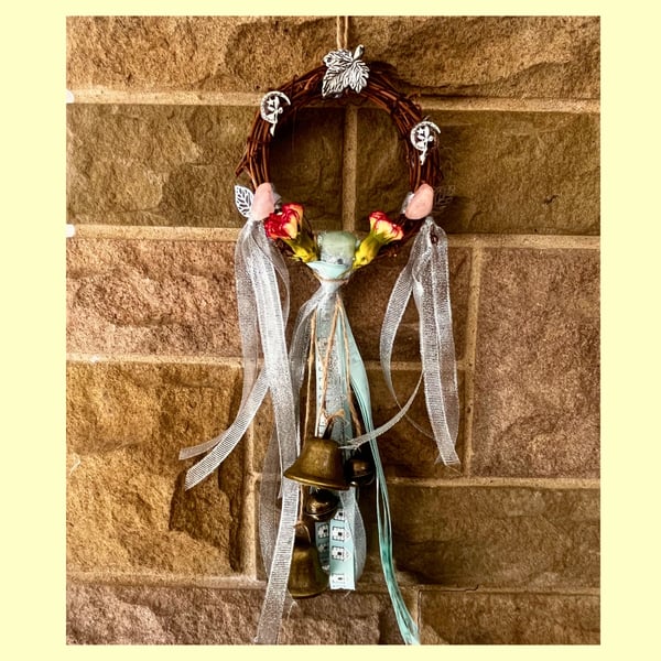 Handmade Witch Bells Chimes Wiccan Witch Witchy Protection Fairy Fairycore Fae