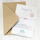 Nanny to be, Pregnancy Reveal Gifts, New Grandparents, Crystal Bracelet