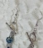 Royal Blue Glass Earrings - Image 6