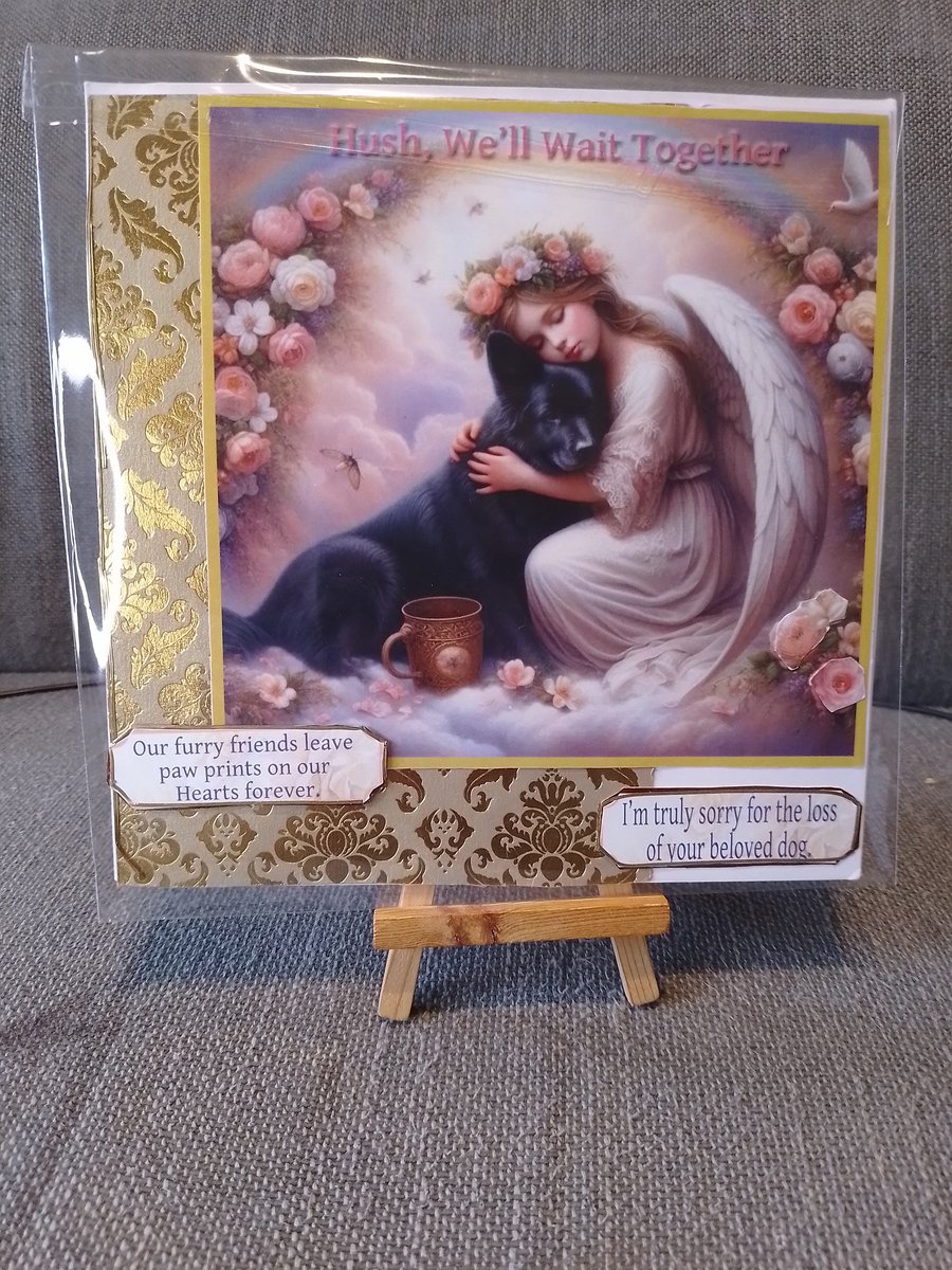 Rainbow Bridge Loss Of Pet card