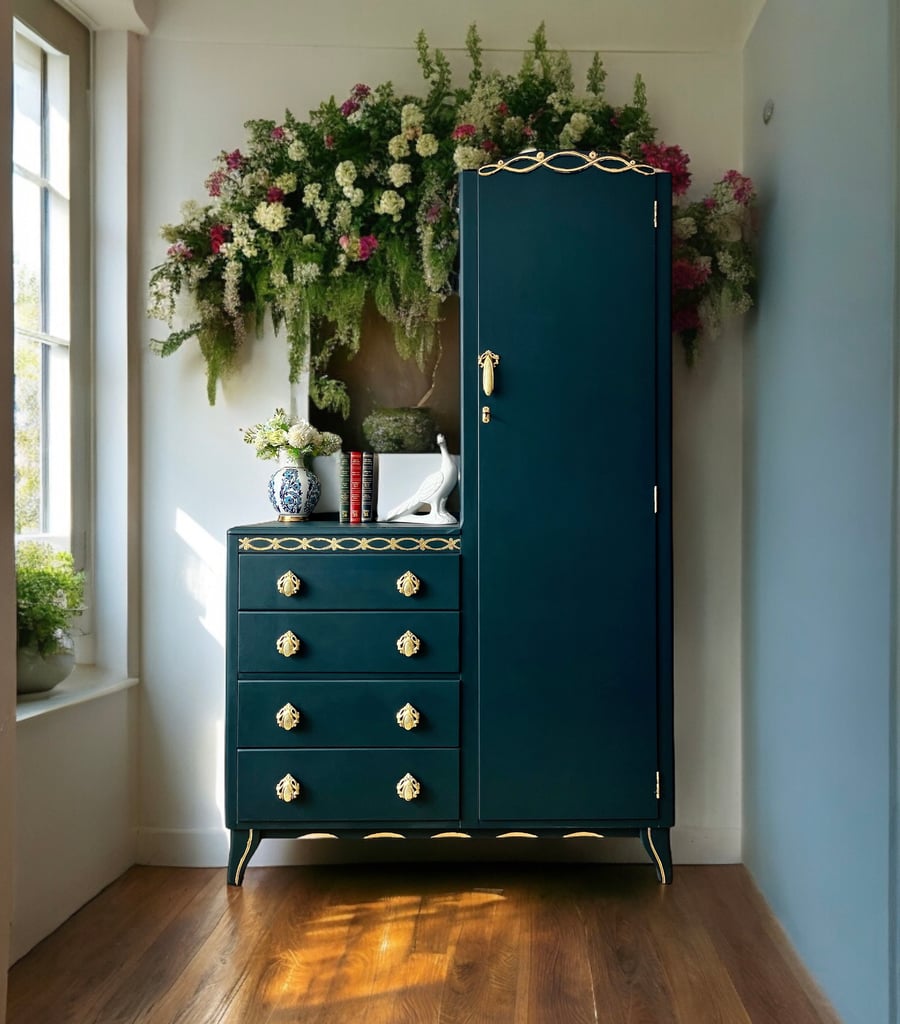 Unique Harris Lebus Wardrobe with Chest of Drawers Combo Entrance Solution 