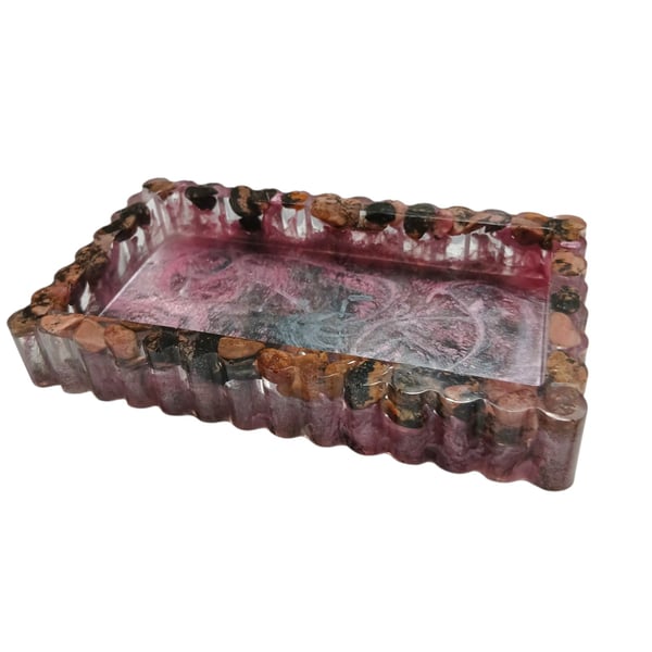 Rhodonite Heartspell Trinket Tray