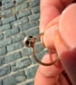 9ct Gold Skull Ring, Hand-Forged, Hallmarked - Image 3