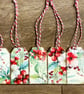 5 Wooden Christmas Gift Tags