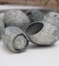10 Blue Alkanet Naturally Dyed Silk Cocoons