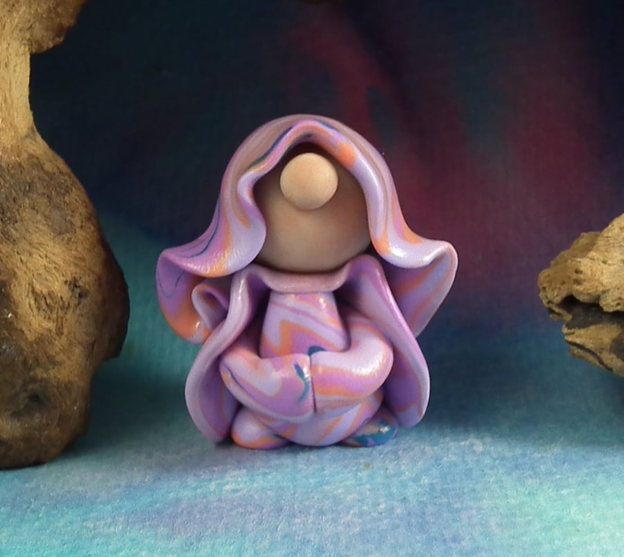 Little-Known-Gnome Master of Stealth OOAK Sculpt by Ann Galvin