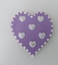 Purple Heart Fridge Magnet Valentines Day Gift
