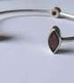 Geometric garnet bracelet - Image 2