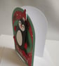 Jumping Penguin Christmas Card  - Image 4